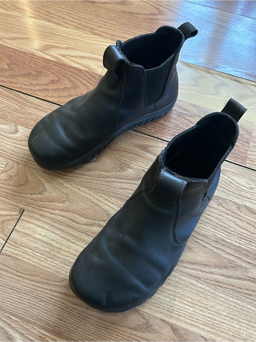 Lems unisex brown Chelsea Work Boots 10.5